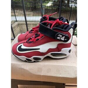 Nike Air Griffey Max 1 “Cincinnati Reds” Size 2.5Y – 2010 Release (437355-100)